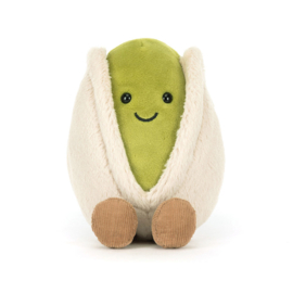 JELLYCAT | Amuseables knuffel pistache - 14 x 8 x 8 cm