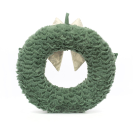 JELLYCAT | Amuseables knuffel kerstkrans - 27 x 25 x 5 cm