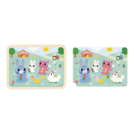 JANOD | Puzzel boerderij - 24 st