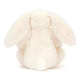 JELLYCAT | Bashful knuffel konijn blossom cream berry - 18 x 9 x 8 cm
