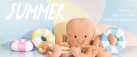 JELLYCAT | Knuffel Octopus Odell Baby (14cm)