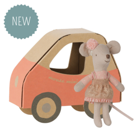 MAILEG | Chauffeur muis kleine zus