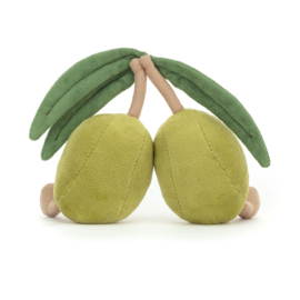 JELLYCAT | Knuffel amuseables olijven - 12 x 13 x 4 cm