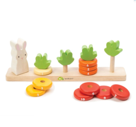 TENDER LEAF TOYS | Stapel- en telspel wortels