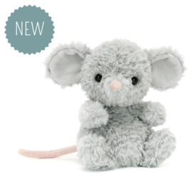 JELLYCAT | Knuffel muis yummy - 15 x 8 x 7 cm