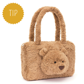 JELLYCAT | Handtas Bartholomew beer - 24 x 36 x 8 cm