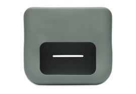 JOLLEIN | Siliconen billendoekjes box - Ash Green