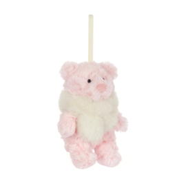 JELLYCAT | Kersthanger Leola beer - 10 x 6 x 4 cm