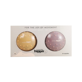 FIND THAT HIPPO | Sensorische ballen roze - 2 st