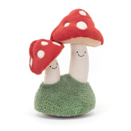 JELLYCAT | Amuseable Knuffel Paddenstoelen - Amuseable Pair of Toadstools - 25 cm