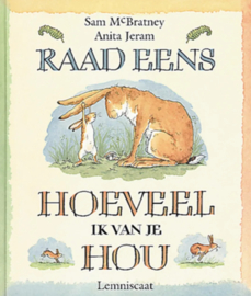 KINDERBOEK | Raad eens hoeveel ik van je hou (3+)