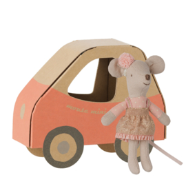 MAILEG | Chauffeur muis kleine zus