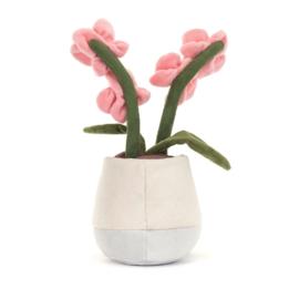 JELLYCAT | Amuseables knuffel orchidee in pot - 25 x 10 x 11 cm