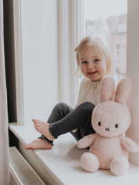 NIJNTJE | Knuffel Nijntje Teddy roze 33 cm - Miffy sitting teddy pink