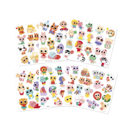 JANOD | Stickers baby dieren - 100 stuks