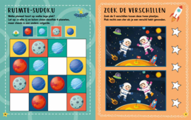 REBO | Sticker- en doeboek de ruimte met 1000 stickers
