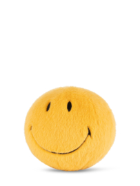 BON TON TOYS x Smiley | Knuffel Smiley fuzzy geel - 13 cm
