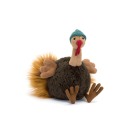 JELLYCAT | Knuffel Kalkoen - Theo Turkey - 29 x 14 cm