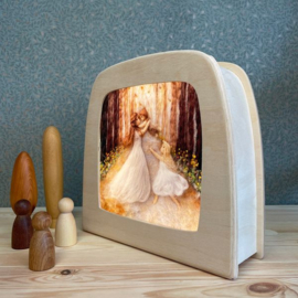 TOVERLUX | Wisselplaat voor lamp & frame - moeder met kinderen