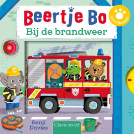 UITGEVERIJ CLAVIS | Bij de brandweer - schuifboekje