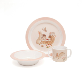 PETIT MONKEY | Melamine Beker konijn met handgrepen