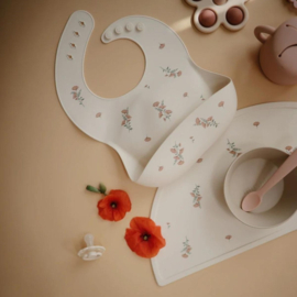 MUSHIE | Siliconen slab - pink flowers