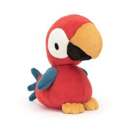 JELLYCAT | Knuffel Papegaai - Bodacious Beak Parrot - 22 cm