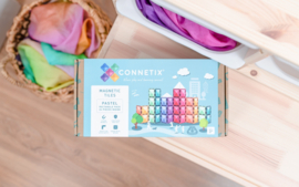 CONNETIX TILES | Magnetische tegels pastel - square pack - 24 stuks