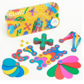 CLIXO | Magnetisch constructiespeelgoed - rainbow pack - 42st