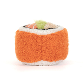JELLYCAT | Amuseables knuffel sushi codhi californian roll  -9 x 9 x 8 cm