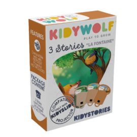KIDYWOLF | Dia's voor projector zaklamp - fabels van la fontaine - 3st