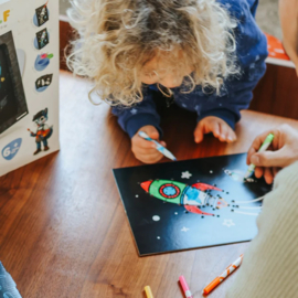 KIDYWOLF | Kidyneon knutselpakket space & meer