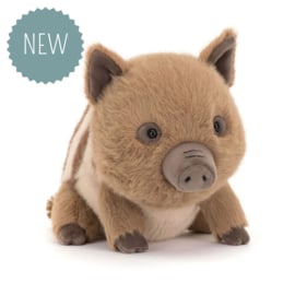 JELLYCAT | Knuffel wild zwijn Swinley Boar - 15 x 13 x 19 cm