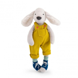 MOULIN ROTY | Knuffel hond Pilou - Puce et Pilou