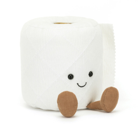 JELLYCAT | Amuseables knuffel toiletrol - 15 x 12 x 12 cm