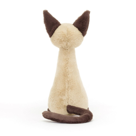 JELLYCAT | Knuffelkat Siamees - Iris Siamese Cat - 27 x 12 cm