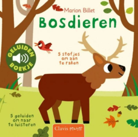 KINDERBOEK | Bosdieren geluidenboekje (1+)