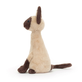 JELLYCAT | Knuffelkat Siamees - Iris Siamese Cat - 27 x 12 cm