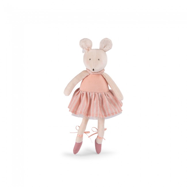MOULIN ROTY | Knuffel muis Anna - La petite école de danse - 35 cm