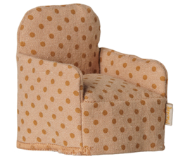 MAILEG | Poppenhuis stoel stippen - muis