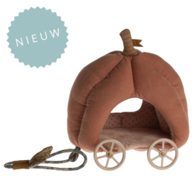 MAILEG | Poppenhuis koets - Pumpkin carriage - muis