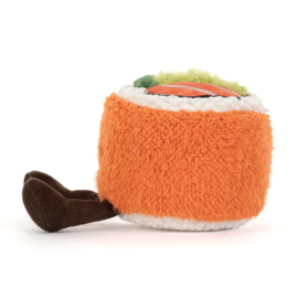 JELLYCAT | Amuseables knuffel sushi codhi californian roll  -9 x 9 x 8 cm