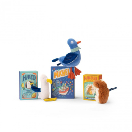MOULIN ROTY | Knuffelrammelaar duif - Puce et Pilou