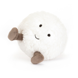 JELLYCAT | Amuseable Knuffel Sneeuwbal - Amuseable Snowball - 9 x 8 cm