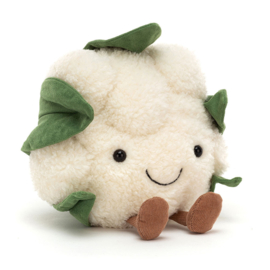 JELLYCAT | Amuseables knuffel bloemkool - 20 x 17 x 13 cm