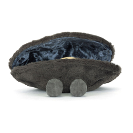 JELLYCAT | Amuseables knuffel mossel - 10 x 17 x 10 cm