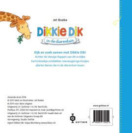 UITGEVERIJ GOTTMER | Dikkie Dik in de dierentuin