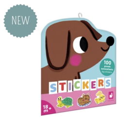 JANOD | Stickers huisdieren - 100 stuks