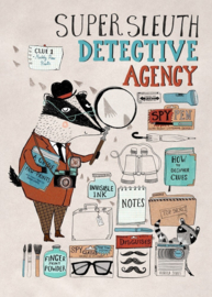 PETIT MONKEY | Poster kinderkamer detective