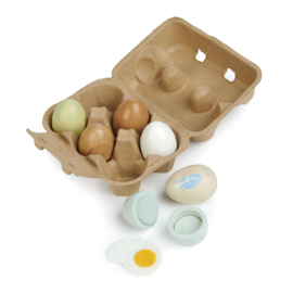 TENDER LEAF TOYS | Eierdoosje met 6 eieren